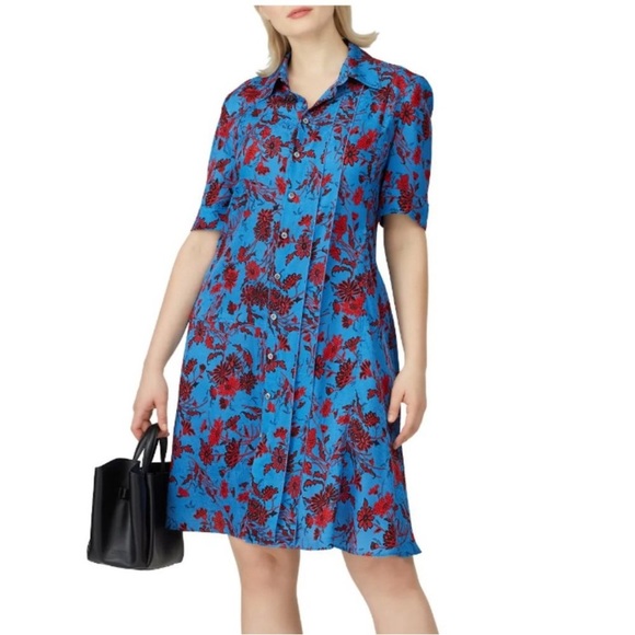 Derek Lam silk button down short sleeve women’s size 0 - Picture 4 of 14